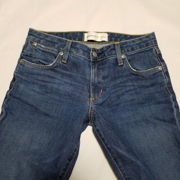 Paper Denim & Cloth Dark Wash Mid Rise Bootcut Jeans - Picture 3 of 7